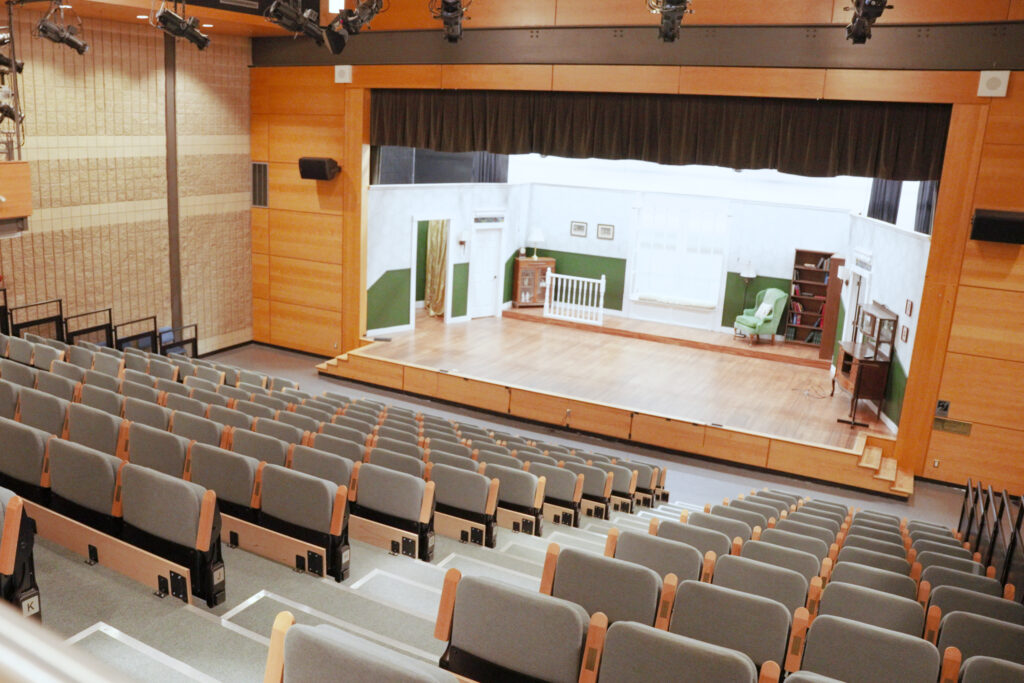 The Legacy Theatre with a view of the stage.