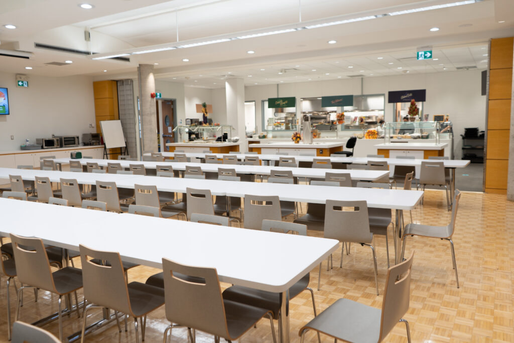 Upper School Dining Room.