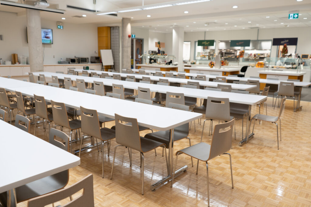 Upper School Dining Room.
