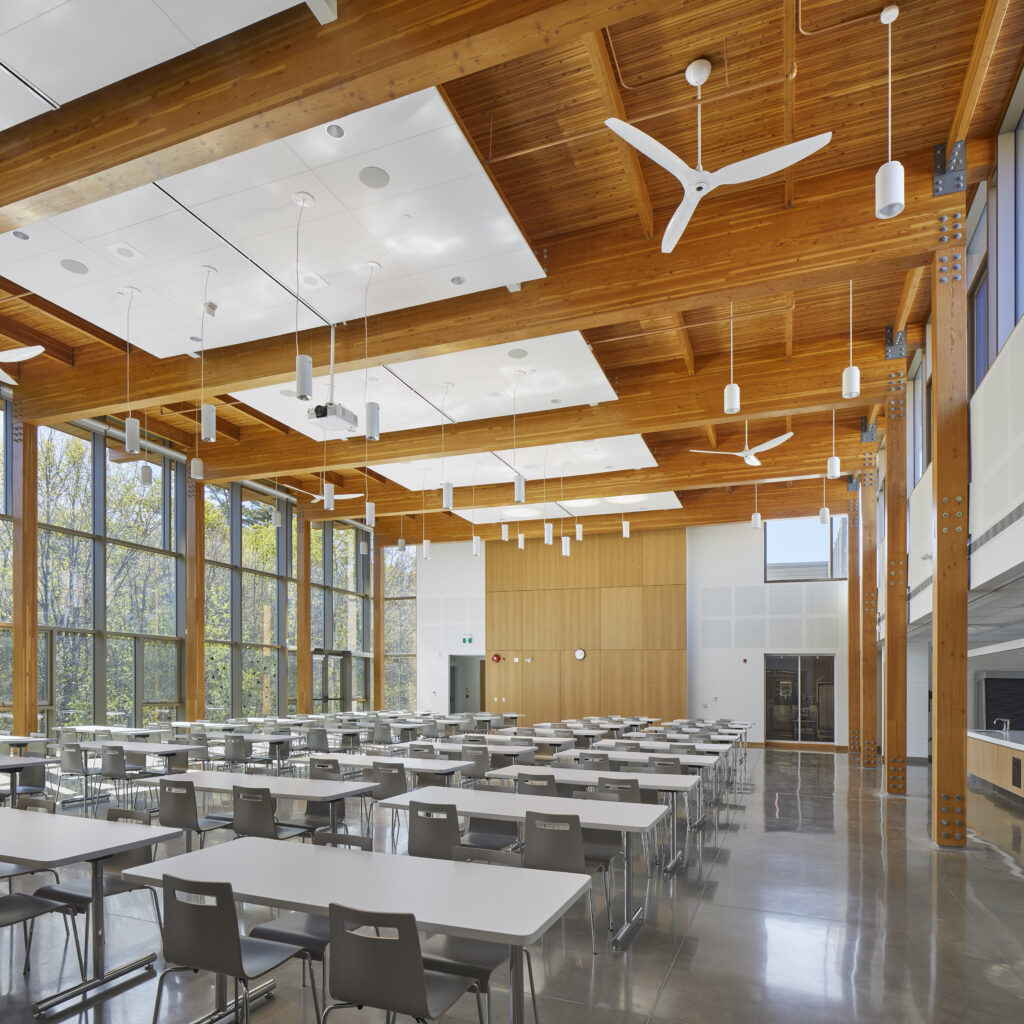 The Junior School Dining Hall.